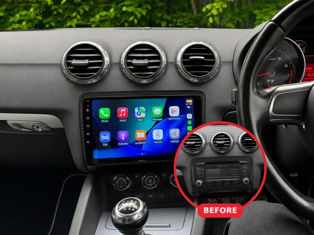 Audi TT Apple CarPlay & Android Auto Radio