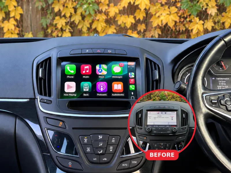Opel Insignia Apple CarPlay & Android Auto Radio (2013–2017)