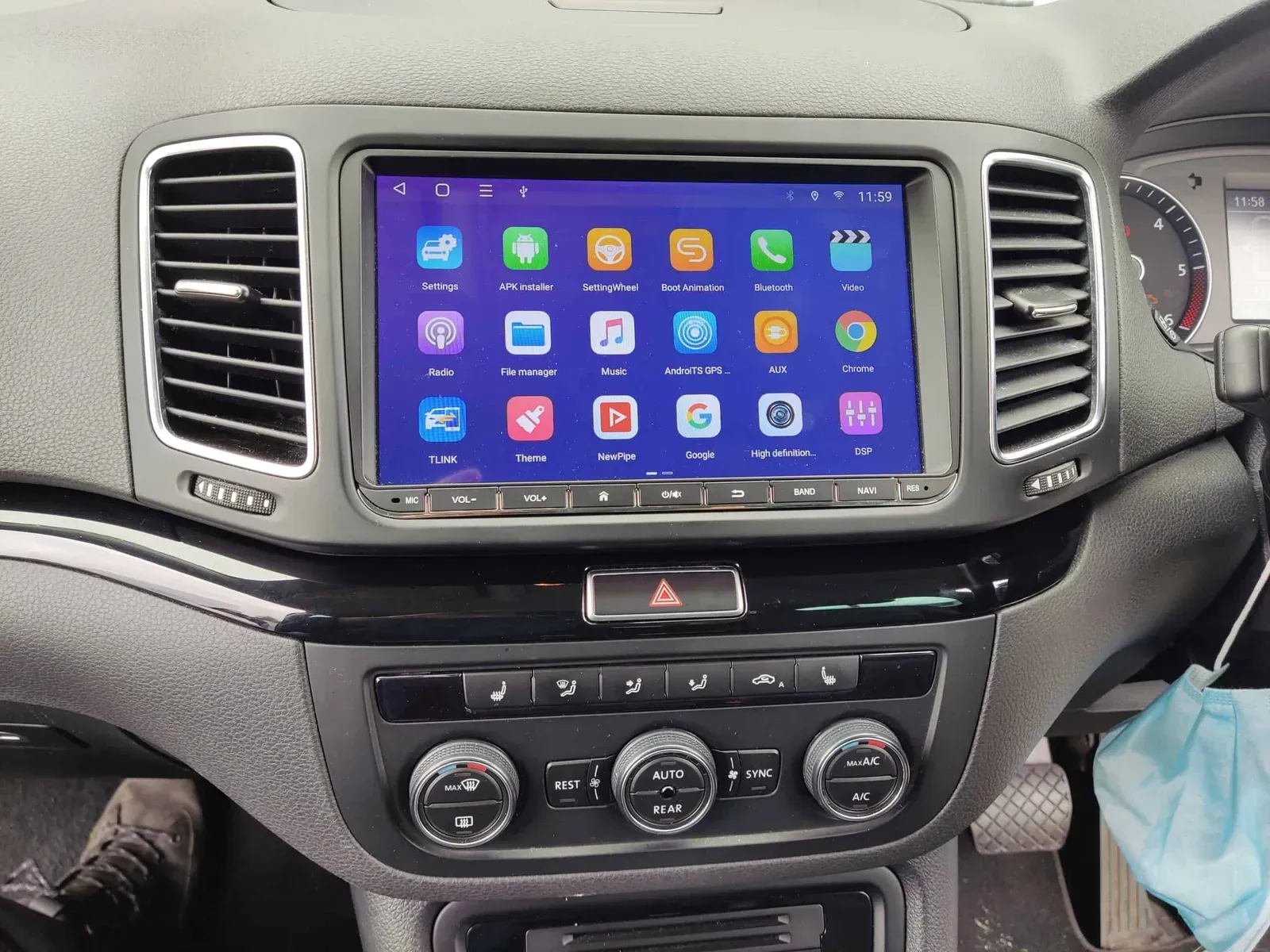 Seat Alhambra Apple CarPlay & Android Auto Radio
