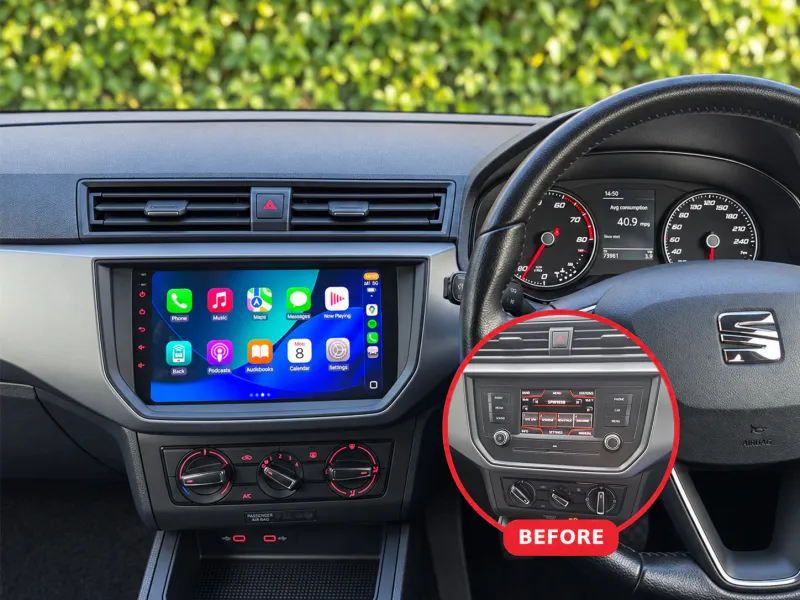 SEAT Ibiza Apple CarPlay & Android Auto Radio