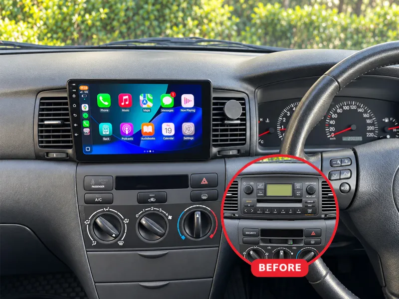 Toyota Corolla Apple CarPlay & Android Auto Radio