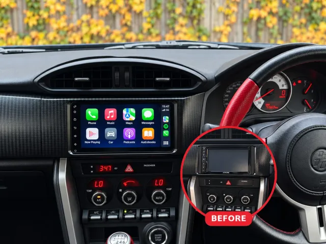 Toyota GT86 Apple CarPlay & Android Auto Radio