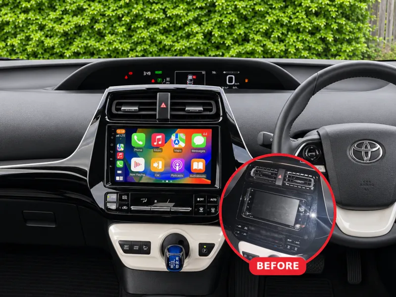 Toyota Prius Apple CarPlay & Android Auto Radio