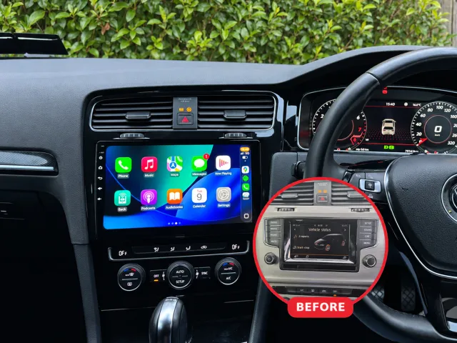 Volkswagen Golf MK7 Apple CarPlay & Android Auto Radio