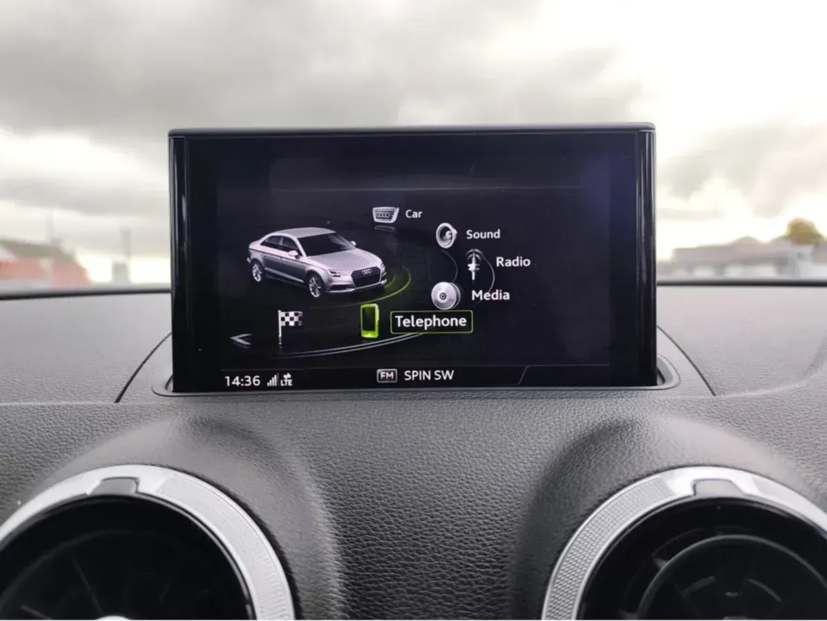 Reversing Camera Install — Audi A3 — before, factory system