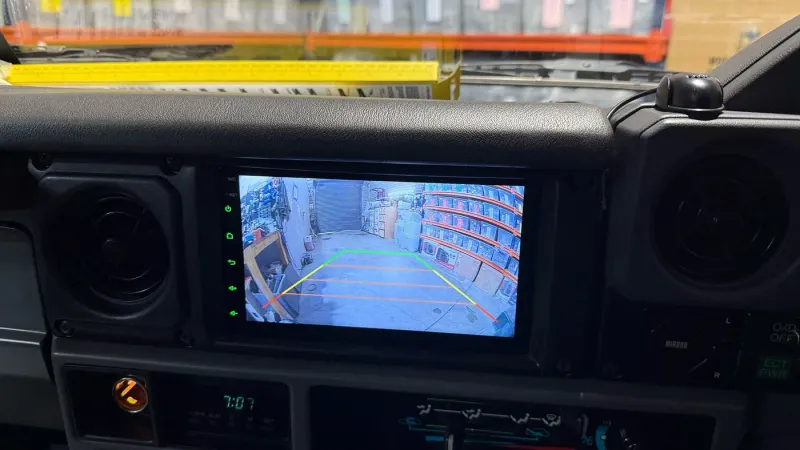 Reversing Camera Install — Toyota Land Cruiser — photo 1