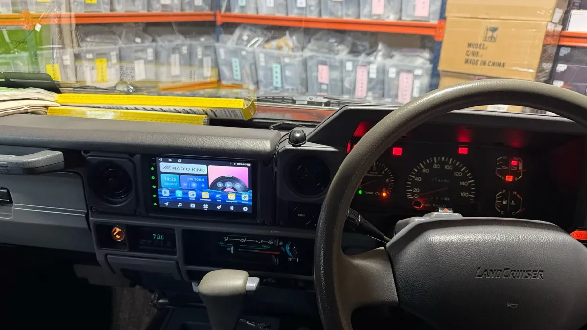 Reversing Camera Install — Toyota Land Cruiser