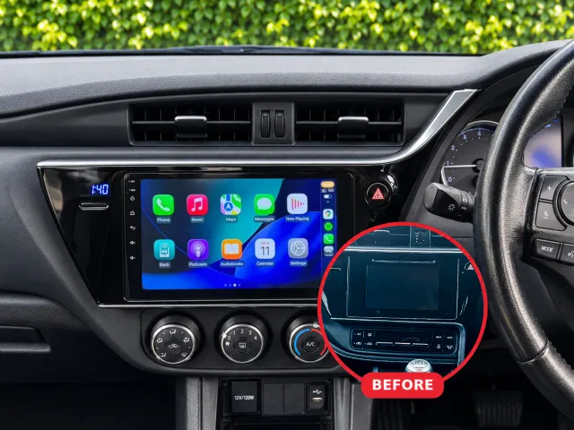 Toyota Auris Apple CarPlay & Android Auto Radio