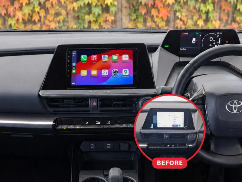 Toyota Prius Apple CarPlay & Android Auto Radio (2020–2024)