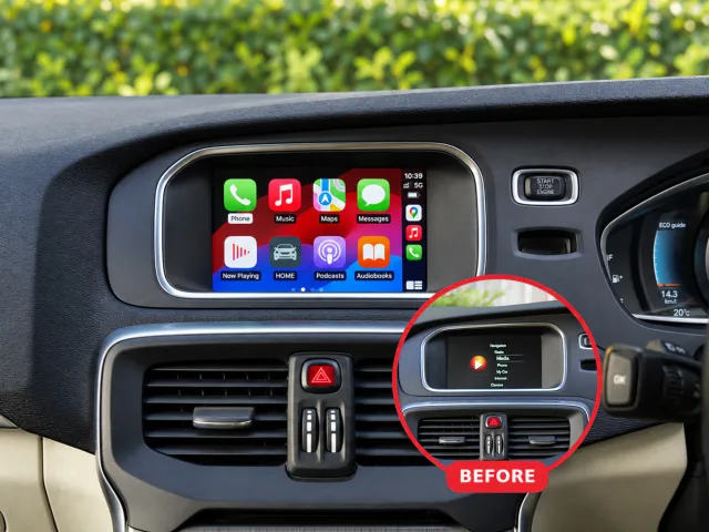 Volvo V40 Wireless Apple CarPlay Box (2011–2018)