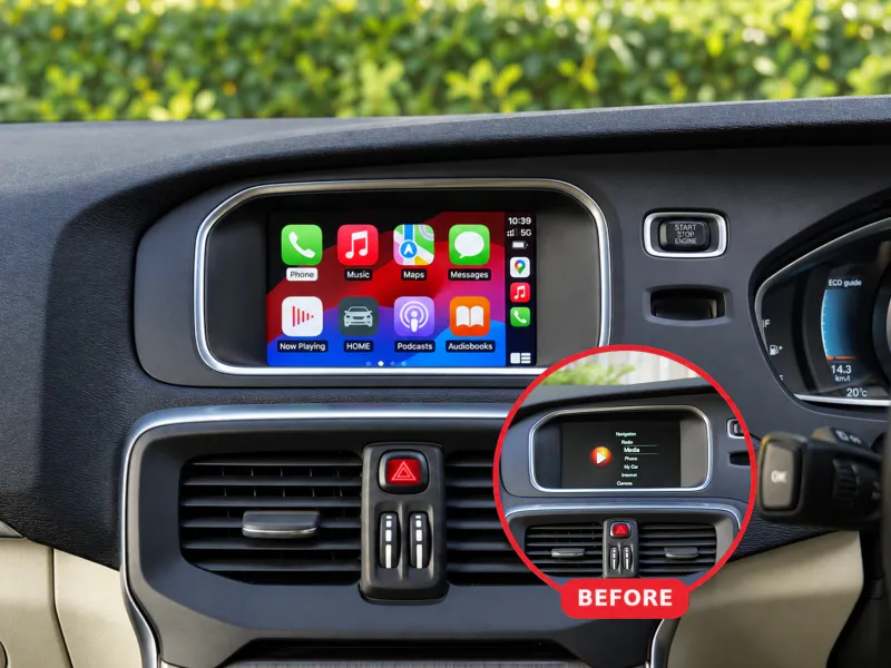 Volvo V40 Wireless Apple CarPlay Box (2011–2018)