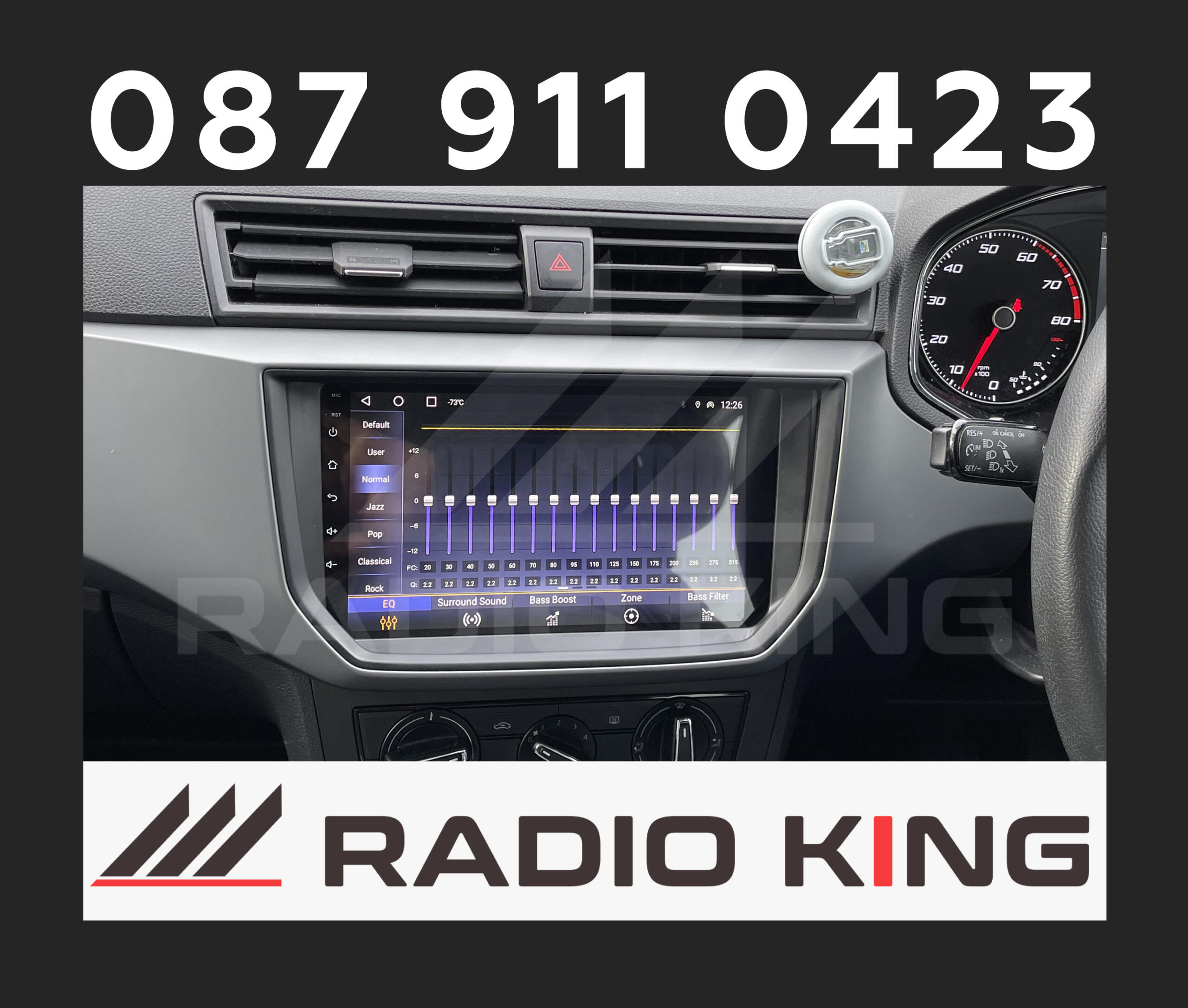 Auto-rádio carplay android auto Seat Ibiza - Blog