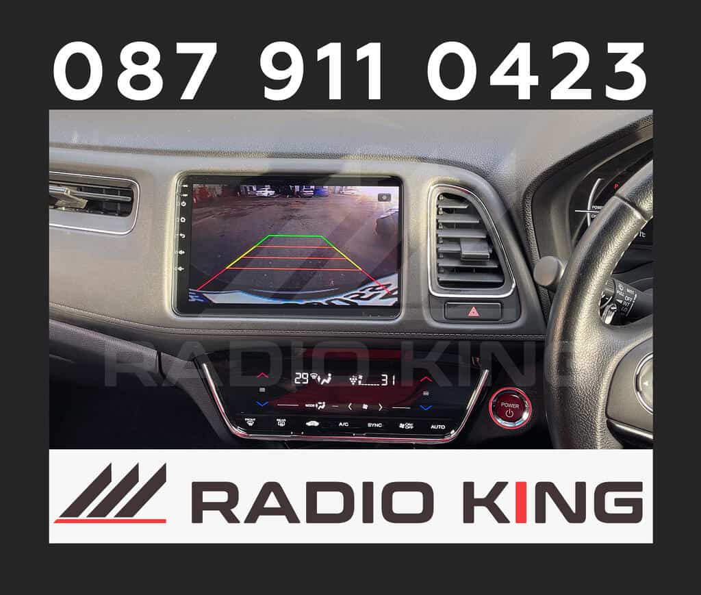 PREMIUM CARPLAY HONDA VEZEL ANDROID STEREO 3 087 911 0423, Android Car Radio with Backup Camera System for Vehicles, ideal for enhanced driving safety and connectivity.