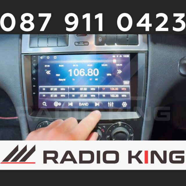 PREMIUM CARPLAY MERCEDES C180 ANDROID AUTO RADIO 5 - Radio King Ireland - Android Car Radios and CarPlay Systems