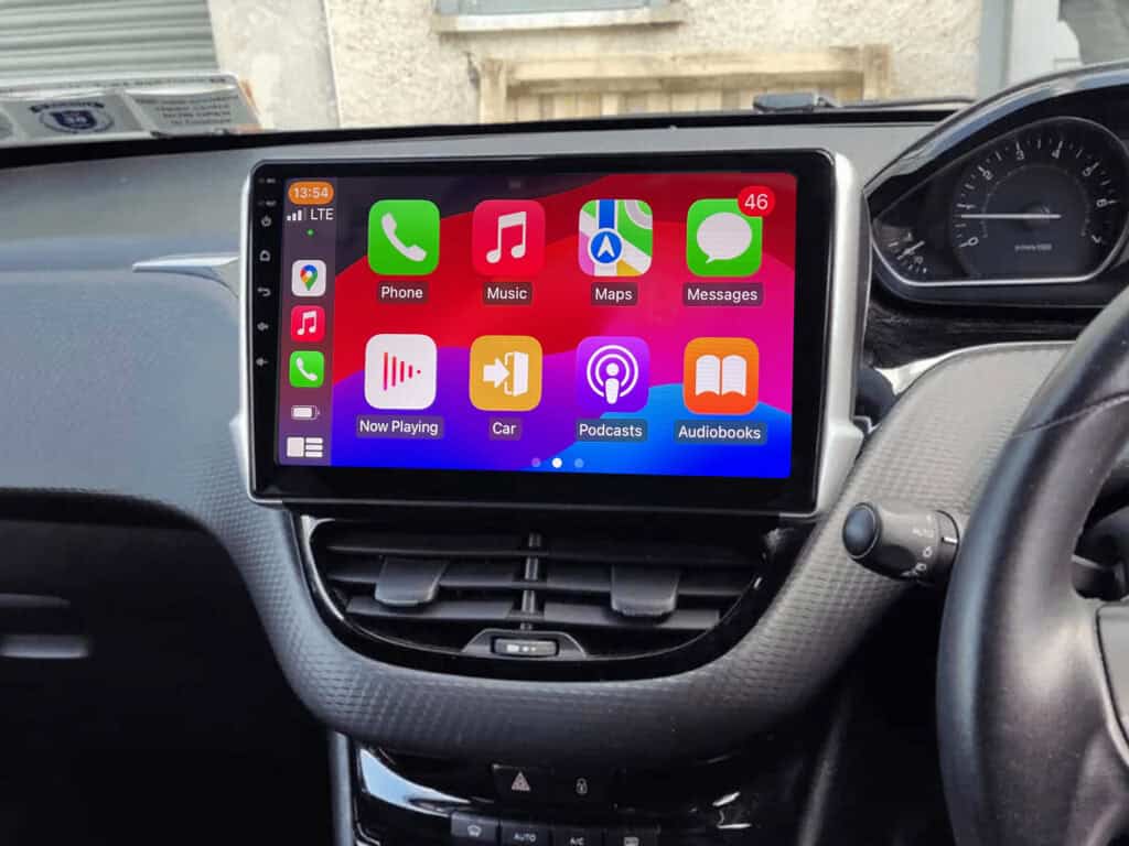 PREMIUM CARPLAY PEUGEOT 208 2008 ANDROID AUTO STEREO 2 - Radio King Ireland - Android Car Radios and CarPlay Systems